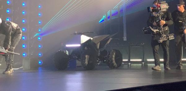 Tesla Unveils Stunning Electric Atv Cybersquad With Its