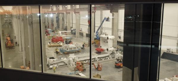 photo of Tesla is spotted assembling giant casting machine for Cybertruck production image