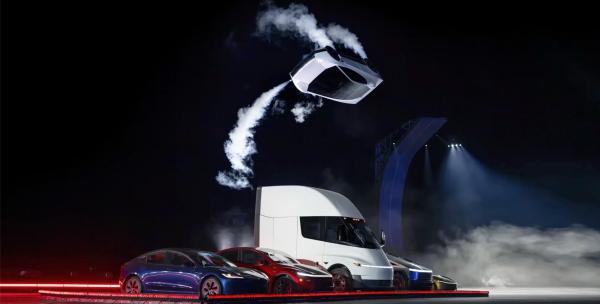 Tesla unveils Cyberfied new Roadster…