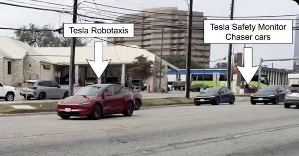 photo of Tesla didn’t remove the Robotaxi ‘safety monitor’ – it just moved them to a trailing car image