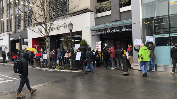 photo of Elon Musk claims Tesla protests are organized by Democrats without any proof whatsoever image