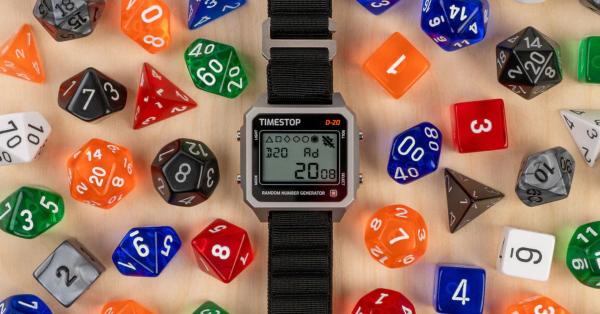 photo of This digital D&D watch lets you roll a fireball from your wrist image