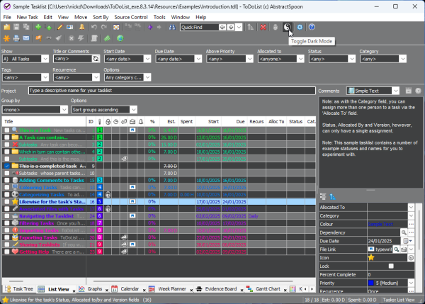 photo of ToDoList 9.0 adds Attribute Editor and MySQL import support amid a host of feature additions image