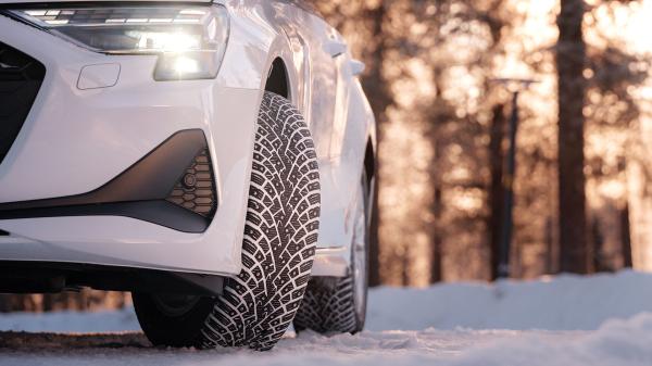 photo of Get a grip — this world-first winter tyre can automatically deploy studs when it detects freezing road conditions image