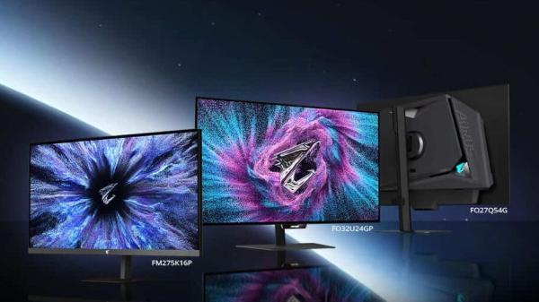 photo of Gigabyte debuts fourth-gen Tandem WOLED and multi-mode Mini LED gaming monitors — 27 to 32 inches, up to 480 Hz, and&hellip; image