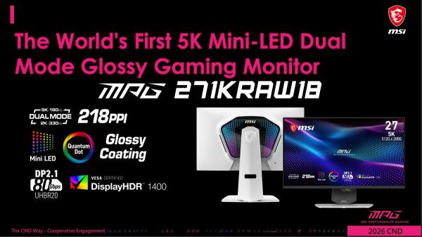 MSI, Gigabyte debut new 5K 27-inch…