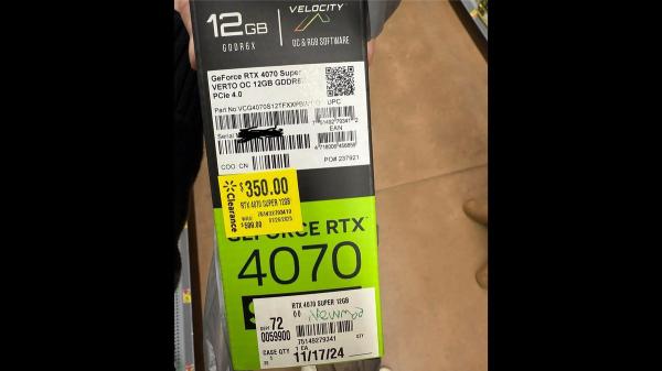 photo of Lucky buyer snags a RTX 4070 Super for $350 in Walmart clearance sale image