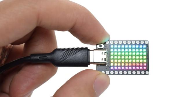 Super tiny Raspberry Pi RP2040 RGB LED…