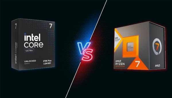 Intel Core Ultra 7 270K Plus vs AMD…