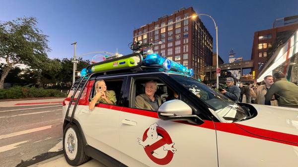 Bill Murray says Rivian’s Ghostbusters…