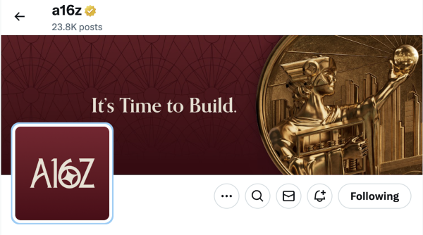 photo of No, Andreessen Horowitz didn’t post that crypto scam tweet image