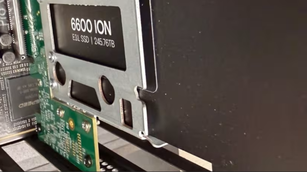 245.76TB Micron 6600 Ion SSD has a…