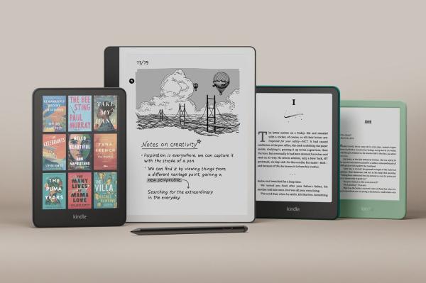 Amazon’s new Kindle family includes…