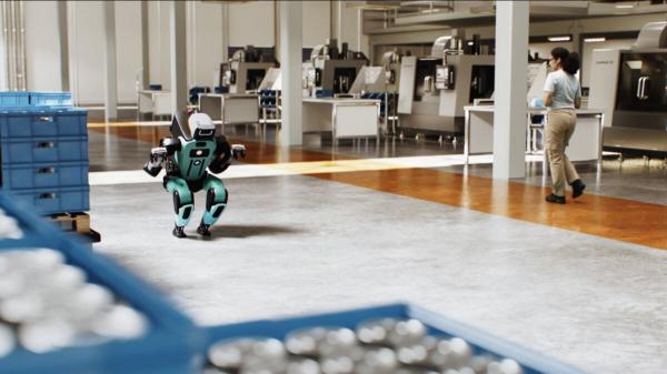New Humanoid Worker Bot Seems to Cower…