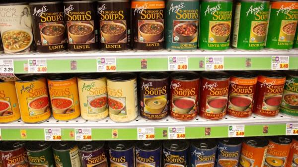 photo of Amy’s Soup Recalled in 27 States Over Spoilage Risk image