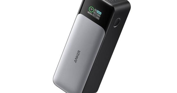 This high-powered portable power bank is…