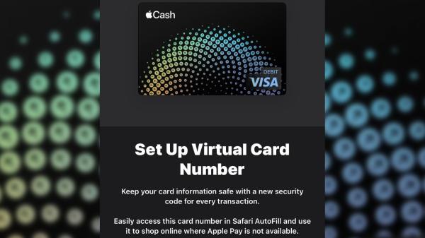 photo of iOS 17.4 Beta Lets Apple Cash Users Generate Virtual Card Numbers image