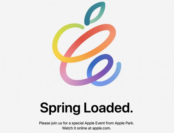 photo of Apple's 'Spring Loaded' Event Officially Announced for Tuesday, April 20 image