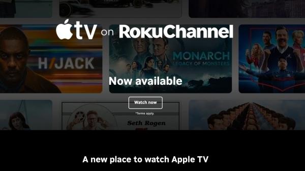photo of You Can Now Subscribe to Apple TV Through the Roku Channel image