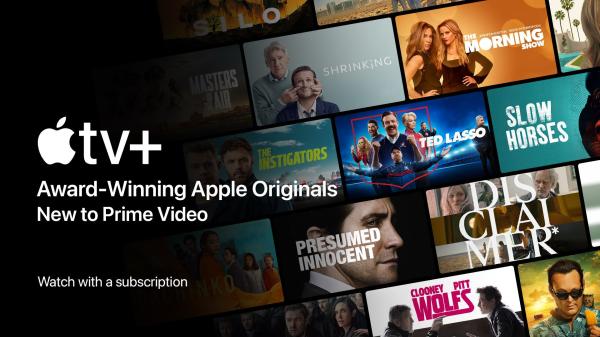 Apple TV+ Coming to Amazon Prime Video…