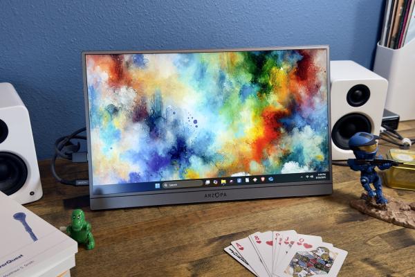 photo of Arzopa Z3FC review: A portable monitor with a 180Hz refresh rate image