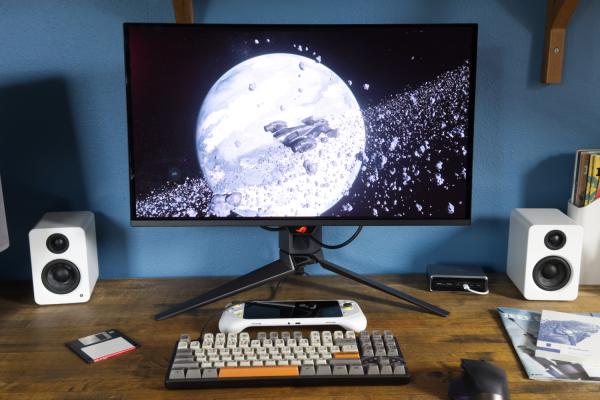 photo of Asus ROG Swift PG27UCDM review: A vivid, feature-packed 4K monitor image