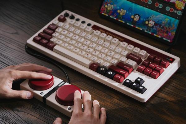 photo of 8BitDo's Nintendo-style Retro Mechanical Keyboard hits a new low of $70 at Woot image