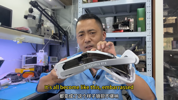 RTX 5060 Ti survives car crash after…
