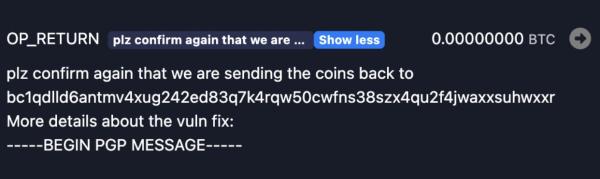 photo of Hackers Drain $320 Million From Bitcoin’s Liquid Network, Keep $47 Million for Themselves in ‘White Hat’ Operation image