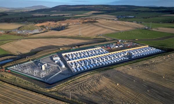 photo of Scotland now home to Europe's biggest battery as windy storage site fires up image