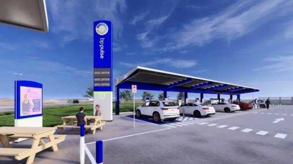 photo of bp pulse is building Australia’s first airport-scale EV charging hub image