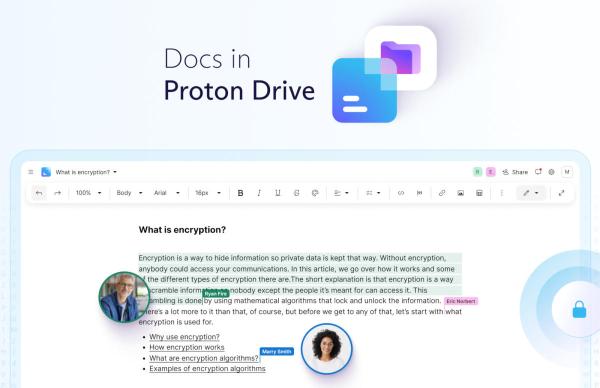 photo of Proton brings more encrypted collaboration features to its Docs app image