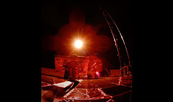 photo of See Firefly’s Blue Ghost lander bathed in red during solar eclipse captured from the moon image