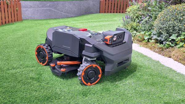 photo of I just saw a lawnbot with a mechanical arm that reaches out to hand-trim your edges — and it was mesmerizing image