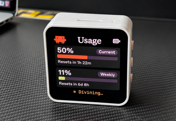 Clawdmeter turns your Claude Code usage&hellip;