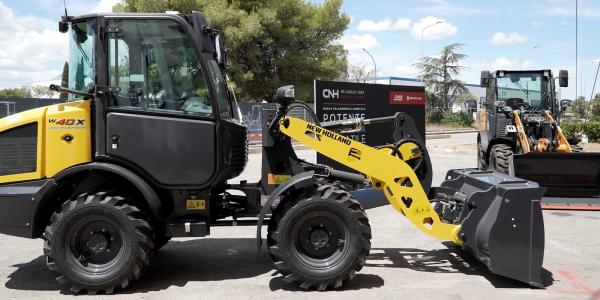 photo of CNH puts CASE, New Holland electric wheel loader into production image