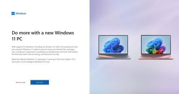 Microsoft tries to convince Windows 10…