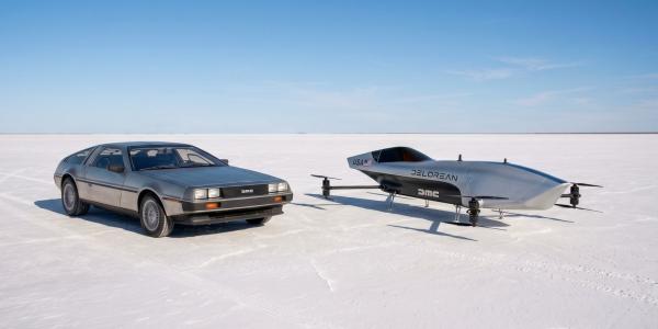 DeLorean may have a flying car in the air before Tesla does…