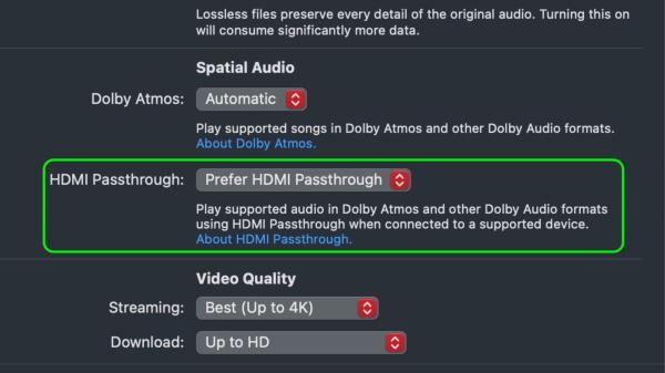 photo of macOS Sequoia Supports HDMI Passthrough for Dolby Atmos Content image