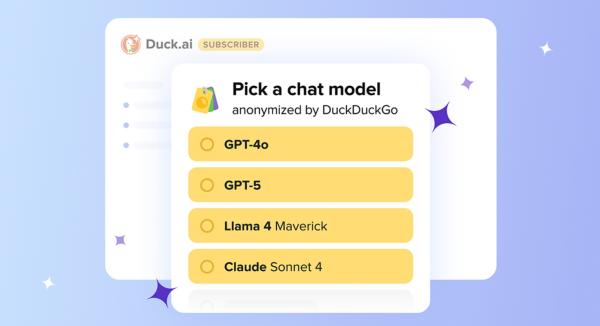 photo of DuckDuckGo’s paid plan now includes advanced AI models like GPT-5 image