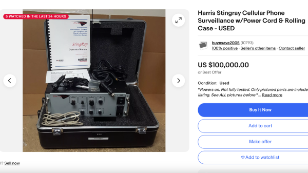 Ebay Seller Offers $100,000 Stingray…