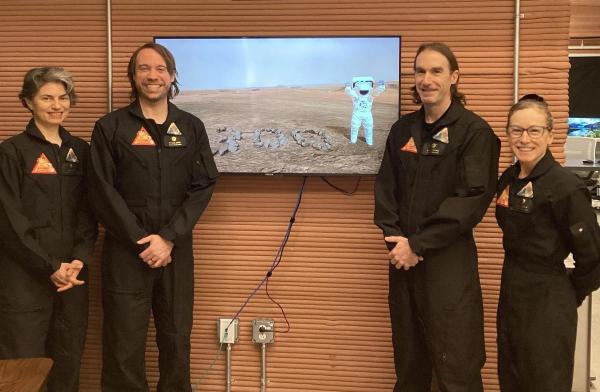 Volunteers who lived in NASA’s Mars…