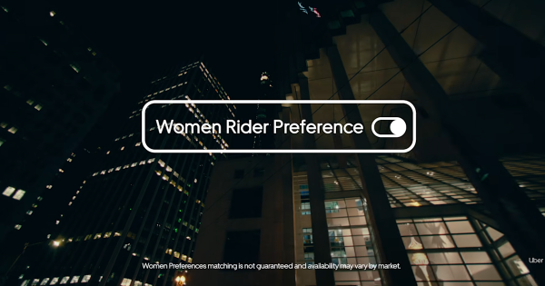 photo of Uber expands its program that helps pair women riders and drivers image