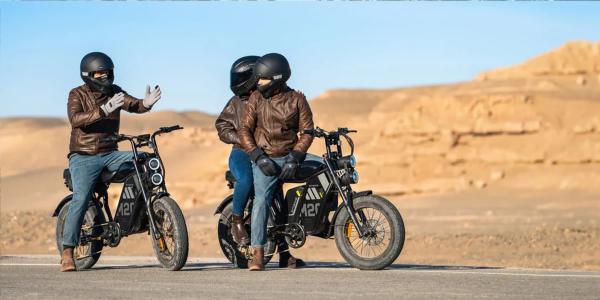 The new low-cost 40 MPH e-moped that…