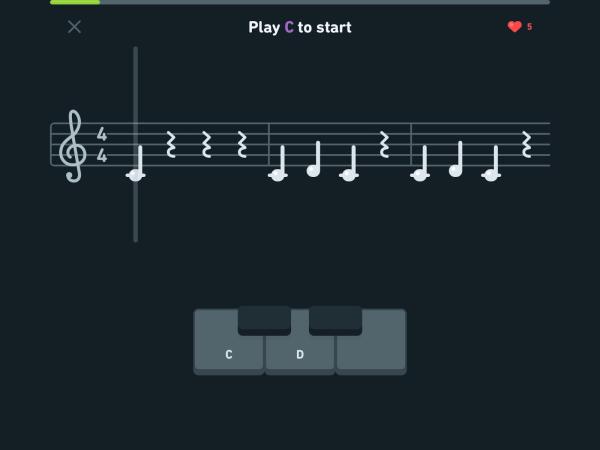 Duolingo's gamified music lessons are launching this fall