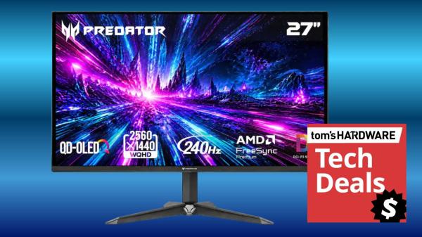 photo of OLED on a budget, save $50 now on the Acer Predator XB27OU at Best Buy image