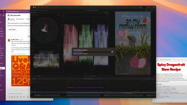 Final Cut Pro to Gain 'Transcribe to…