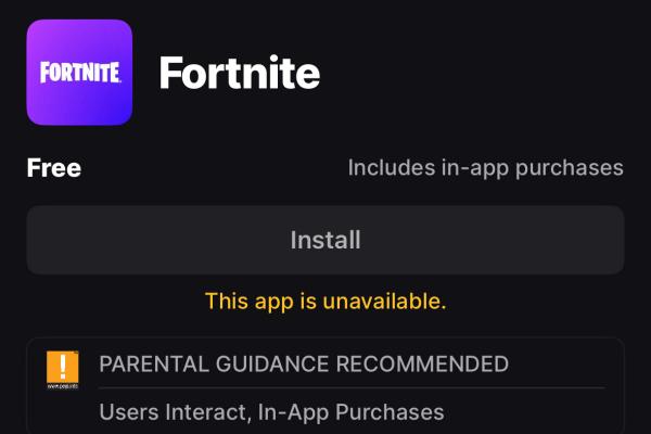 photo of Fortnite for iOS is unavailable worldwide image