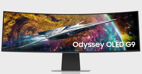 photo of Samsung’s massive OLED monitor is on sale with a free 24-inch display thrown in image