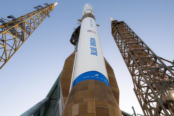 photo of Blue Origin cleared to fly New Glenn mega-rocket after April mishap image